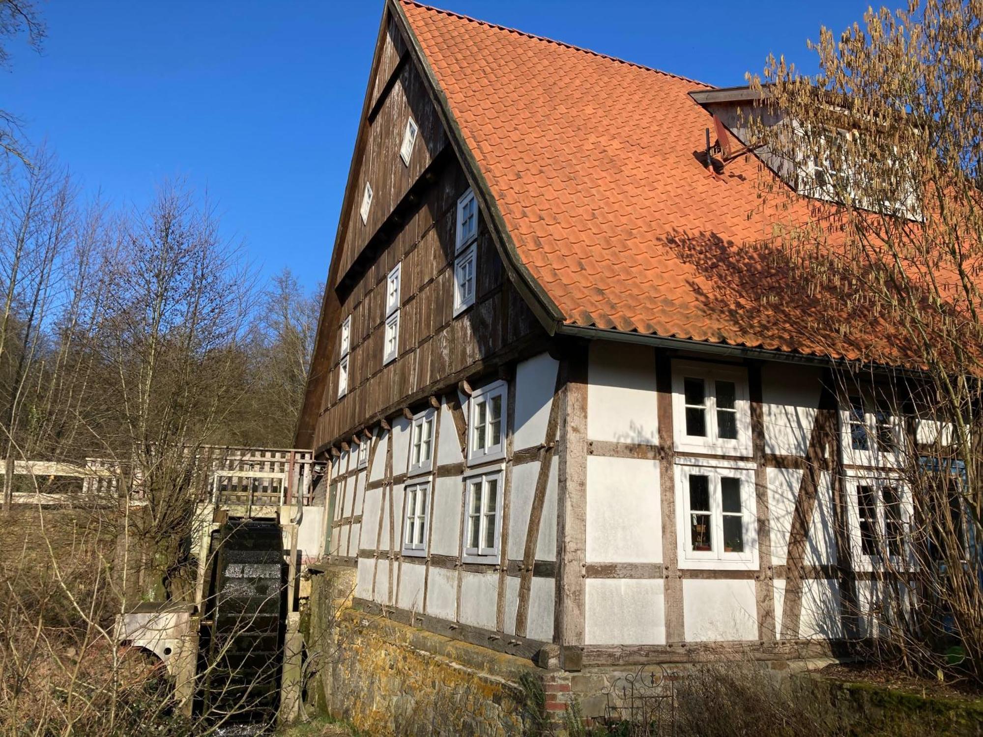 In Der Wassermuehle Melle Buitenkant foto